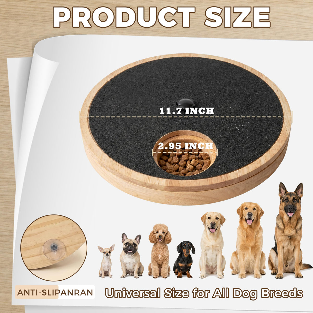 Dog Nail Scratch Board with Treat Box B310308