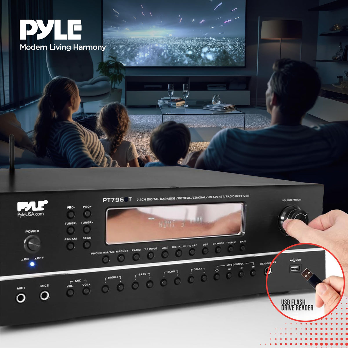 7.1-Channel Bluetooth Stereo Amplifier G84902