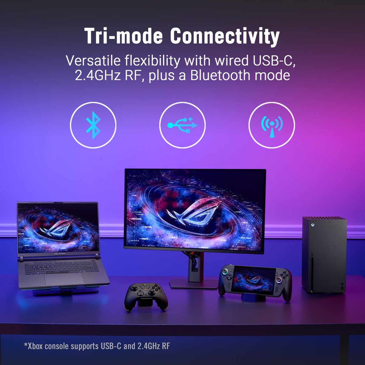 Black Wireless Gaming Controller Z79516