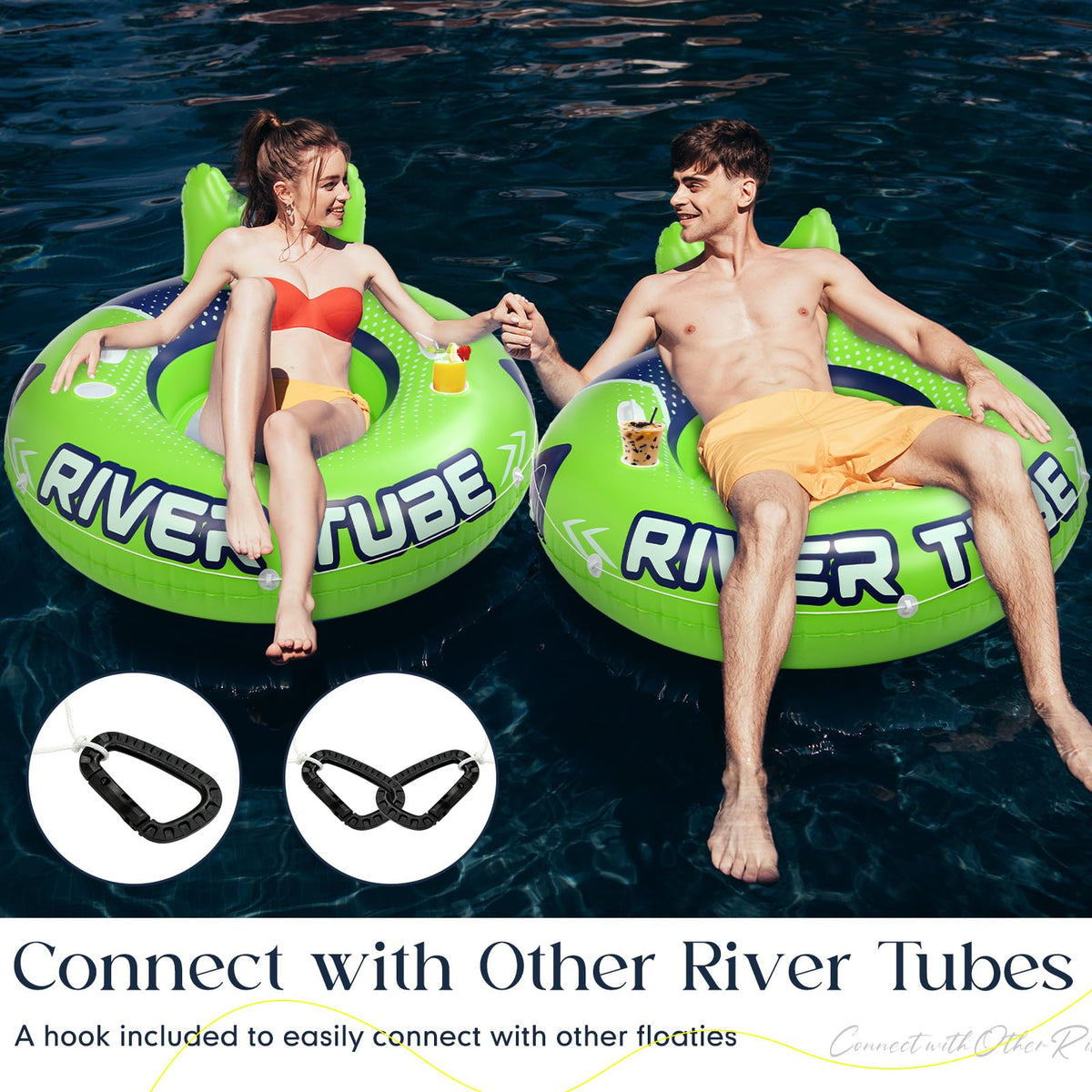 53" Heavy Duty River Tube Float 4 Pcs L920