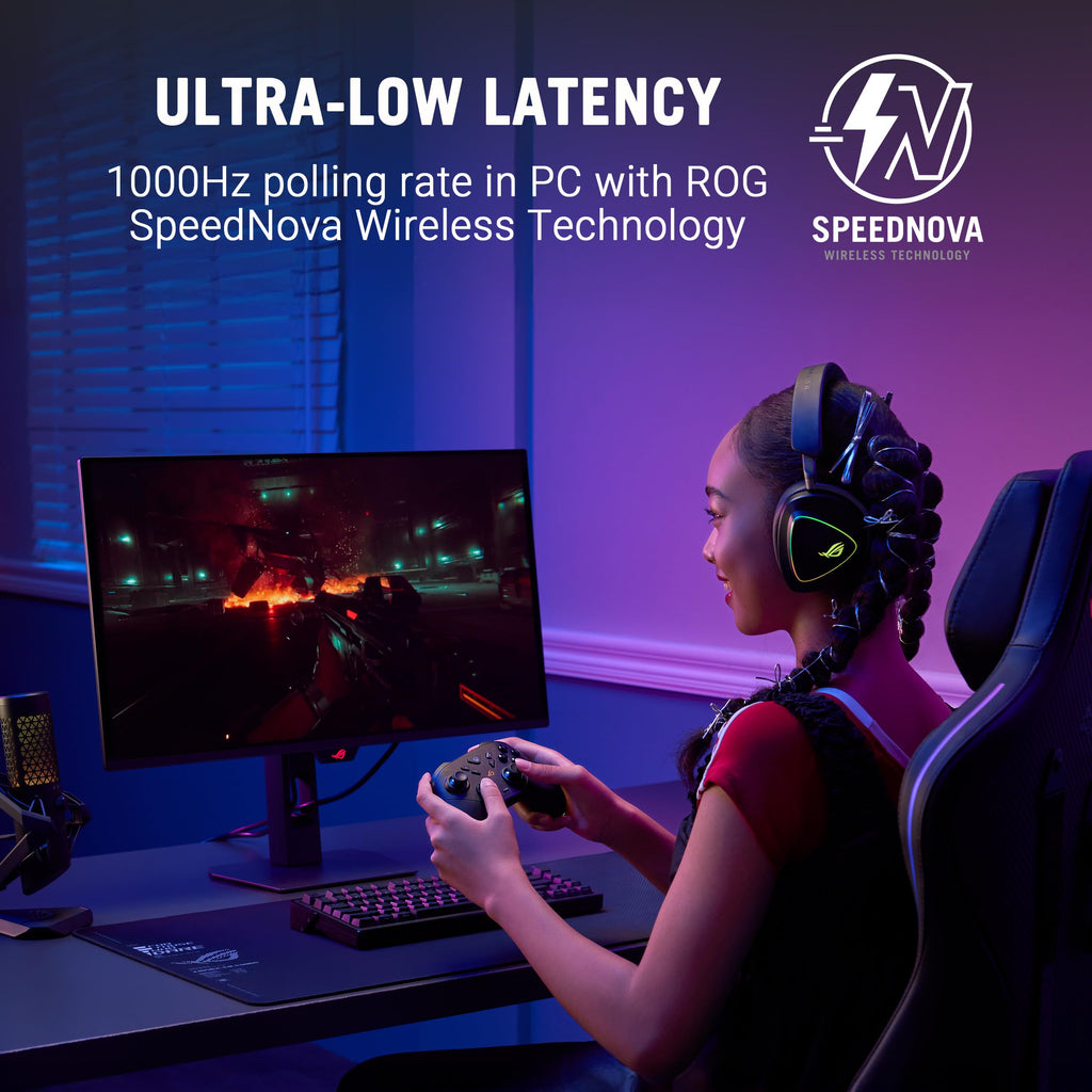 Black Wireless Gaming Controller Z79516