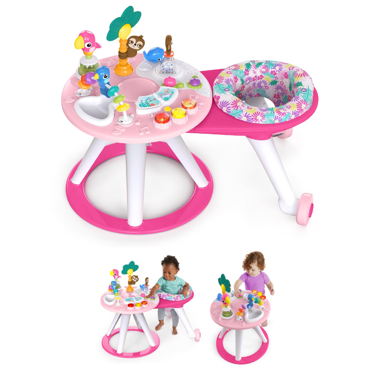 2-in-1 Baby Walker and Activity Center Table A73106