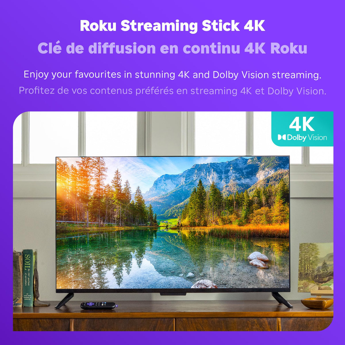 4K HDR Streaming Device with Voice Remote S282322
