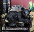 Coaster Set with 4 Bear Paw Tracks Coasters Y10754