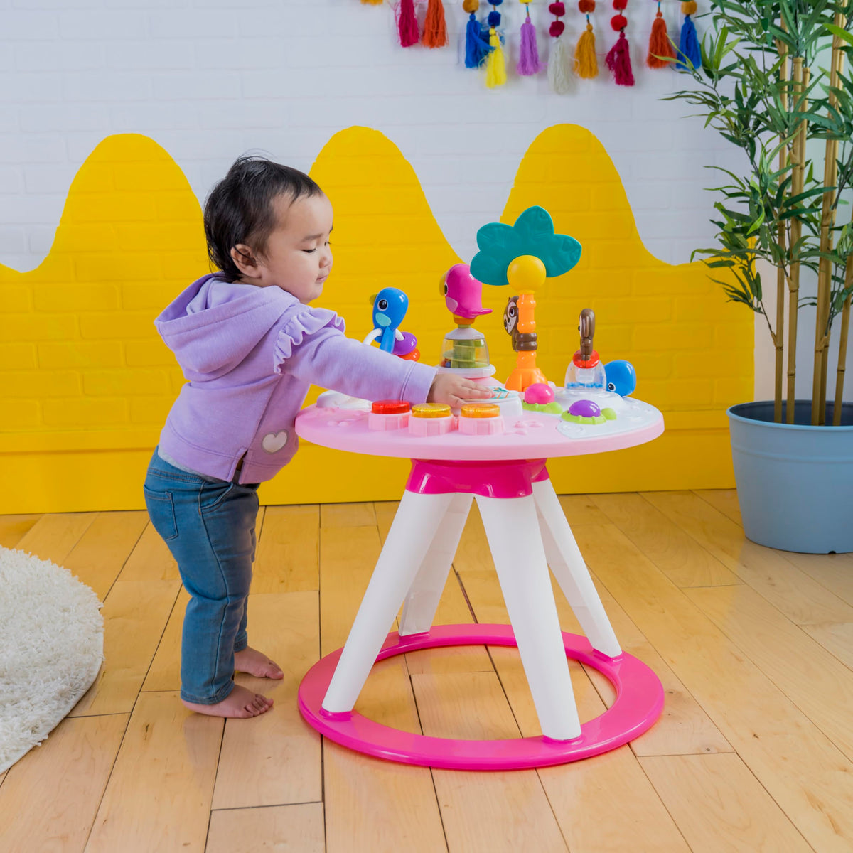 2-in-1 Baby Walker and Activity Center Table A73106