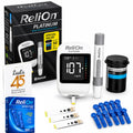 Blood Glucose Monitor Kit with 50 Test Strips H386