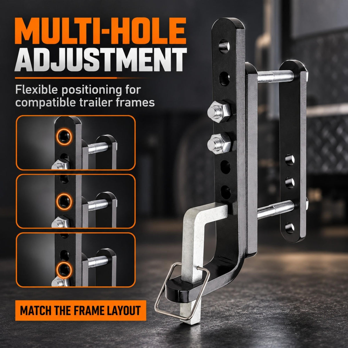 Trailer Sway Control Brackets, 2-Pack O161