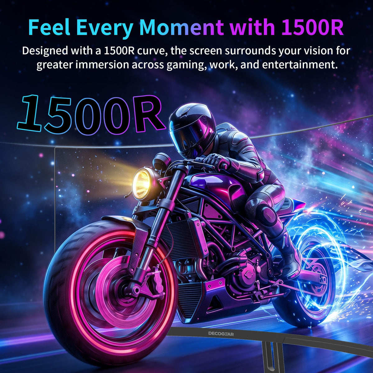34” Curved Ultrawide Gaming Monitor 180Hz 3440×1440 M5767