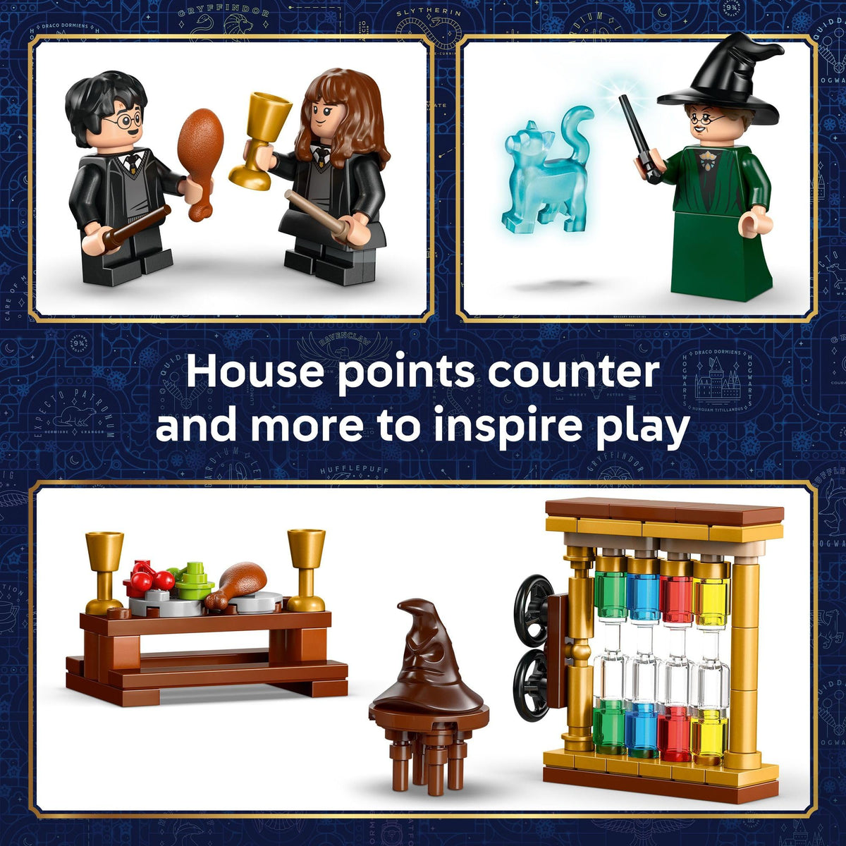 LEGO Harry Potter Hogwarts Castle Sorting Hat Ceremony 76460 E5852