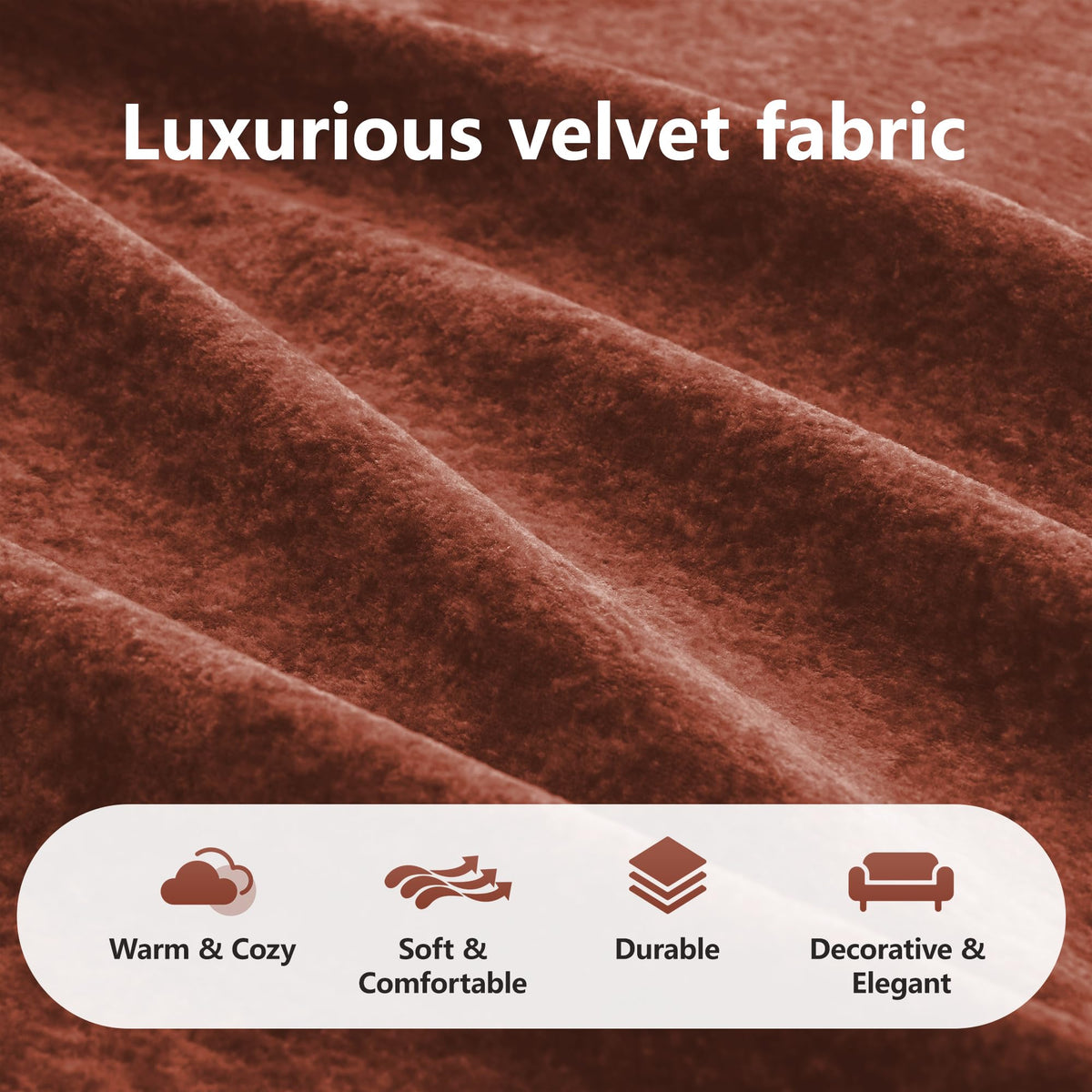 L-Shaped Orange Velvet Tufted Sofa with Ottoman S1099