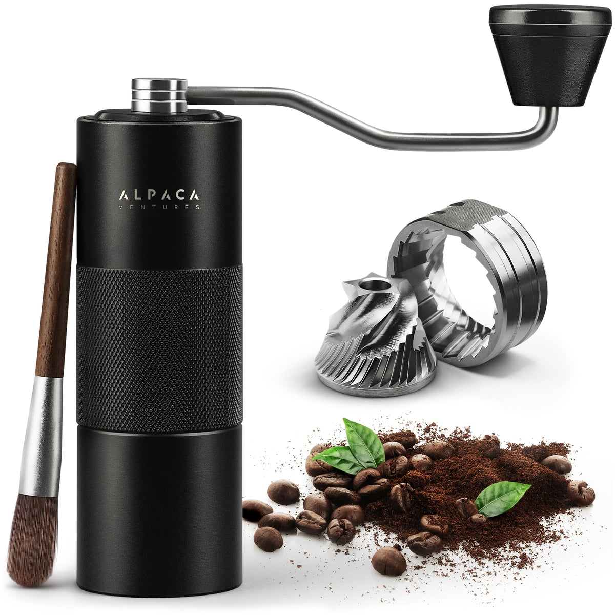 Manual Adjustable Conical Burr Coffee Grinder C169
