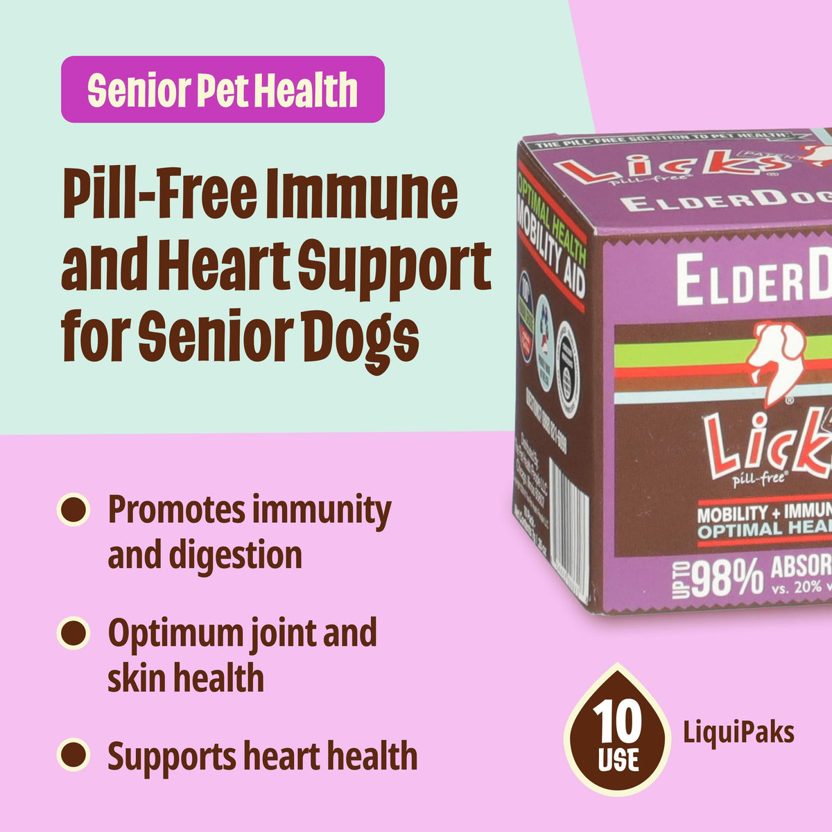 Omega 3 Senior Pet Health 10 Packets M115