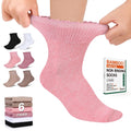 Women's 6 Pairs Non-Binding Diabetic Socks Size 9-11 H26383