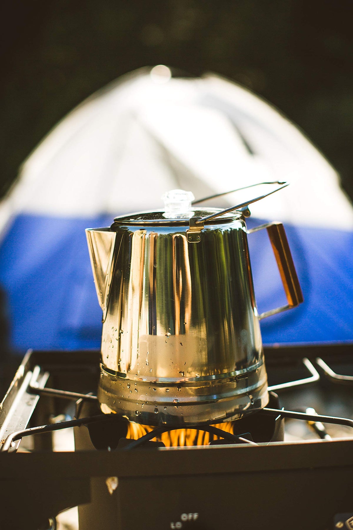 Stainless Steel Percolator Coffee Pot 28 Cups E98232