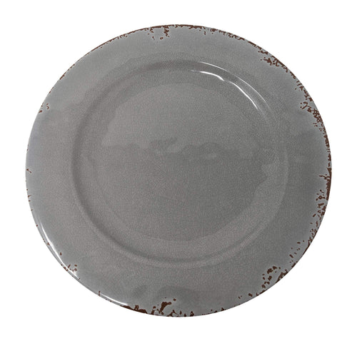 12 Piece Rustic Farmhouse Melamine Dinnerware Set K82714