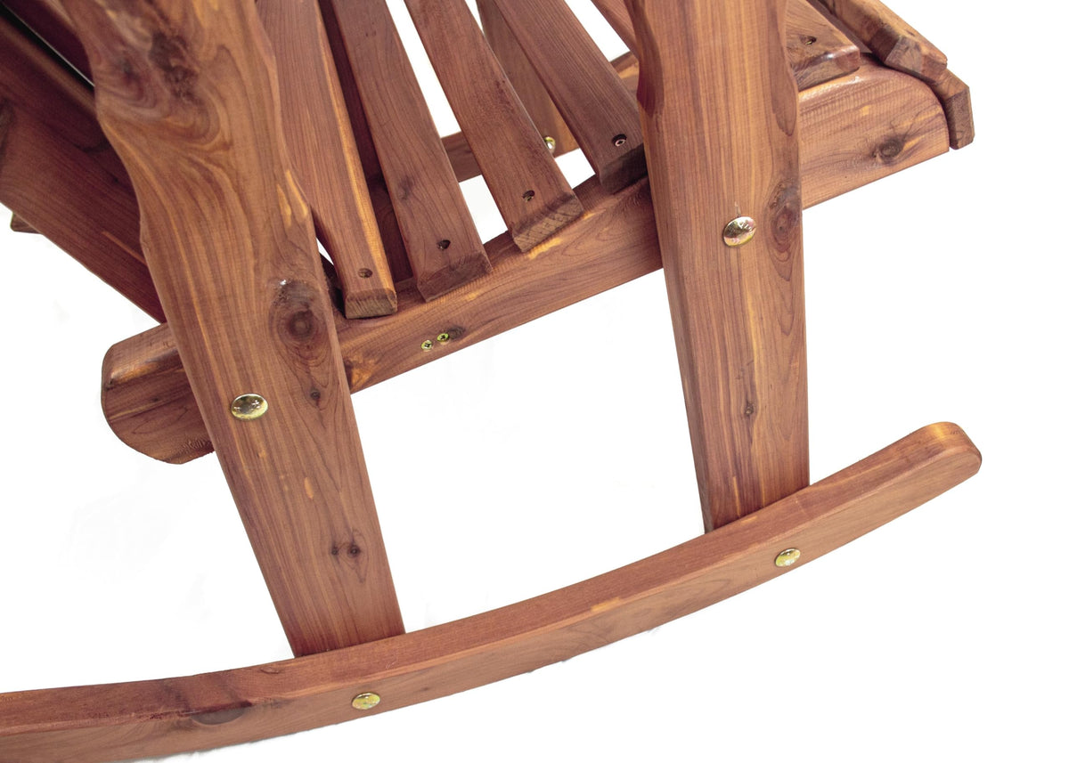 Cedar Adirondack Rocking Chair N575