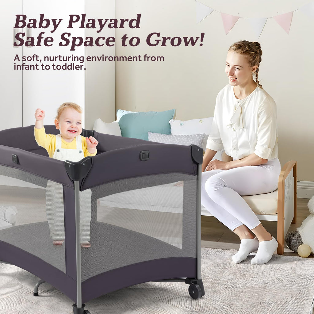 Portable Baby Playard with Carry Bag T66445