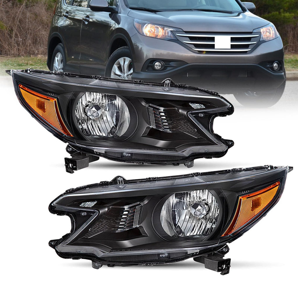 Black Halogen Headlight Assembly M306598
