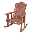 Cedar Adirondack Rocking Chair N575
