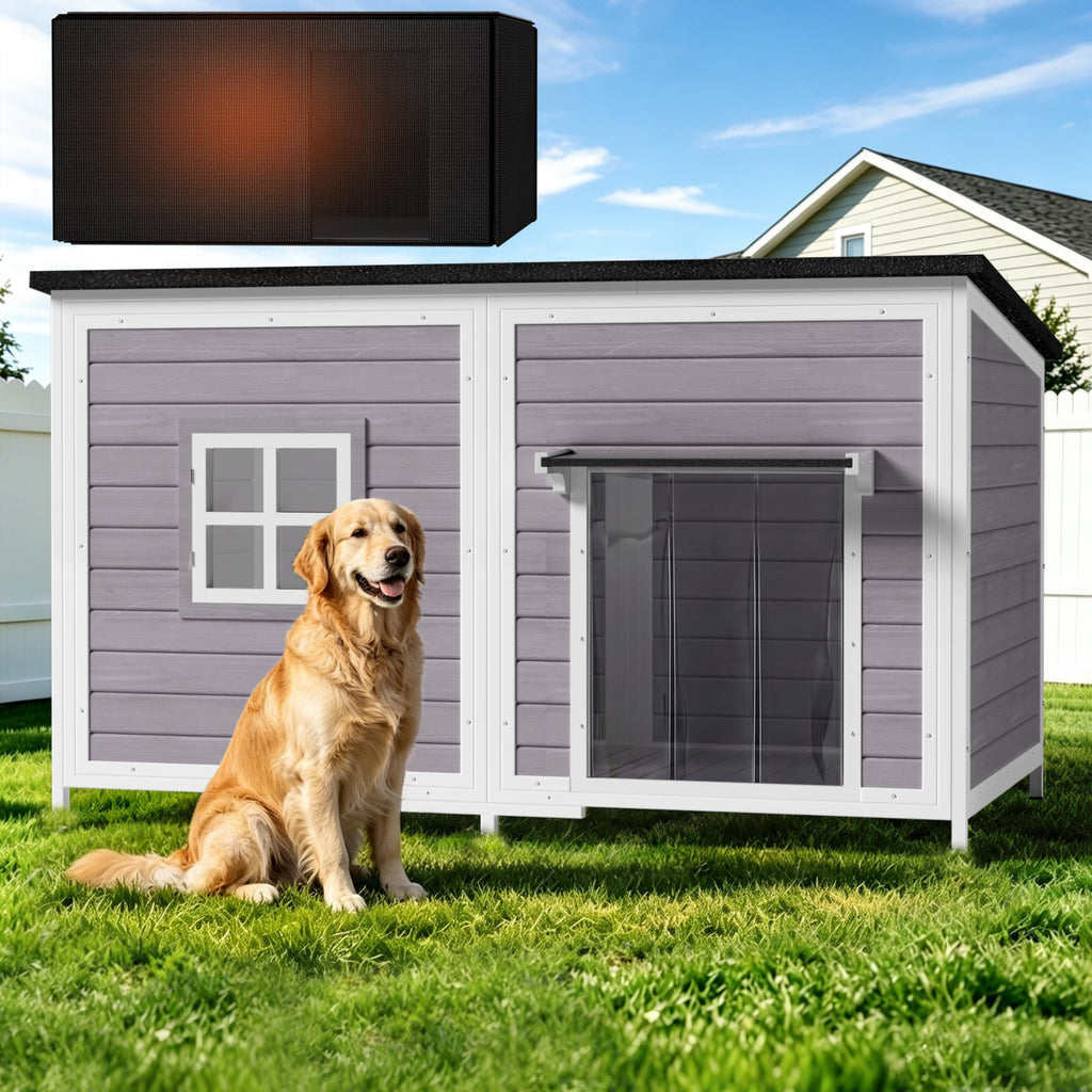 59" Insulated Extra Large Dog House Q929