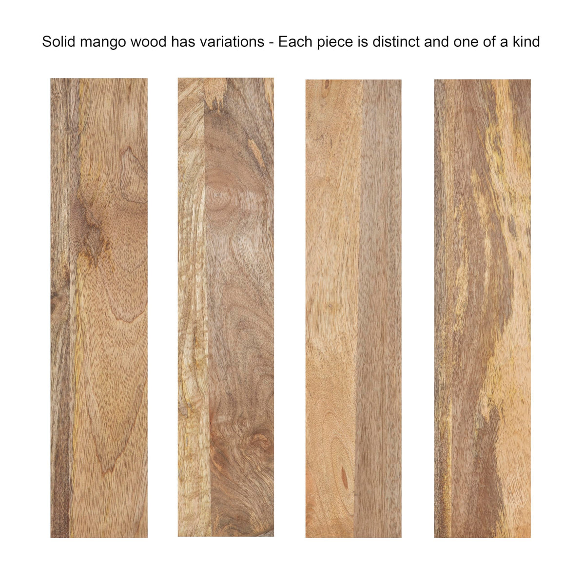 Round Mango Wood Coffee Table with Storage Q28943