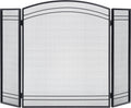 Black Fireplace Screen Q36061
